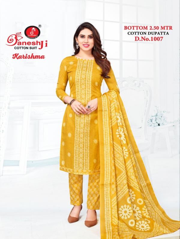 Ganeshji Karishma Vol-1Cotton Designer Print Dress Material